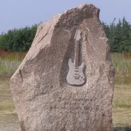 Sehenwürdigkeit Jimi Hendrix Denkmal oder Gedenkstein auf Fehmarn