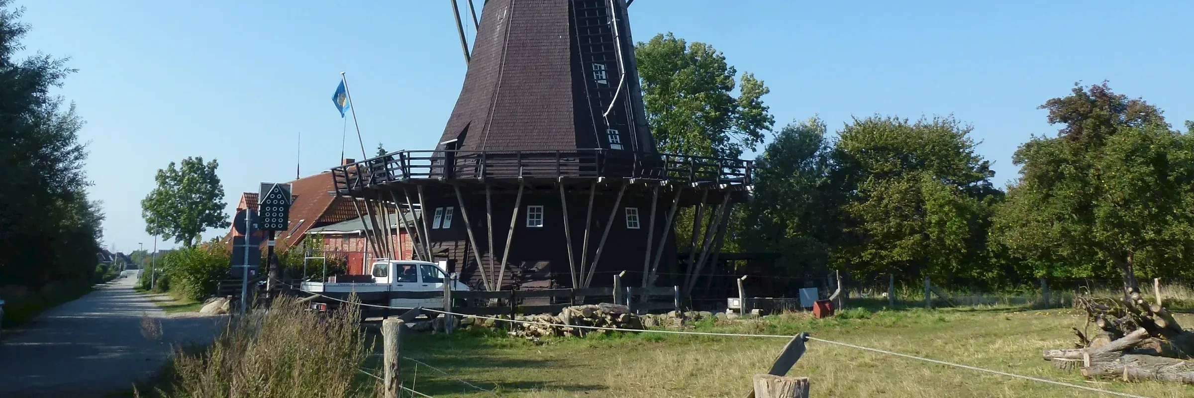 Windmühlenmuseum in Lemkenhafen auf Fehmarn
