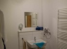 Waschbecken im Badezimmer der Ferienwohnung auf Fehmarn