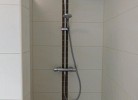 Dusche in dem Ferienhaus auf Fehmarn in Landkirchen