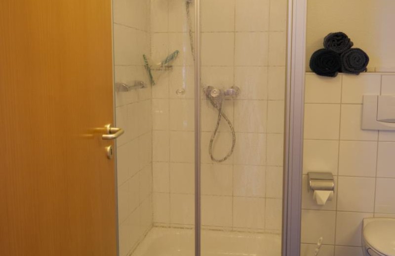 Dusche in der Ferienwohnung Inselblume 03  auf Fehmarn