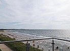 Aussicht vom Balkon der Inselblume 03 auf den Südstrand von Fehmarn