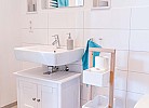 Badezimmer in der Fewo in Burg auf Fehmarn