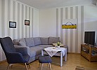 Wohnzimmer in der Ferienwohnung Inselblume 15  in der Nähe von Burg auf Fehmarn