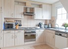 Küche in der Ferienwohnung in Burg auf Fehmarn, Nahe Burgstaaken und der Reiterkoppel