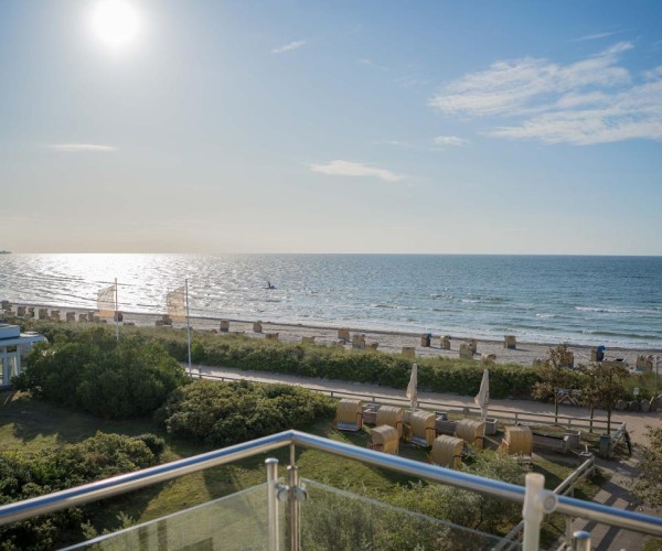 Die Ostsee ist ganz in der Nähe der Inselblume 56