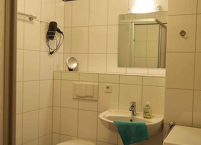 Bad in der Fewo für 4 Personen in Burgtiefe auf Fehmarn