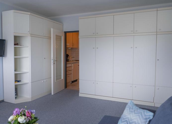 Schränke in der Ferienwohnung am Südstrand auf Fehmarn