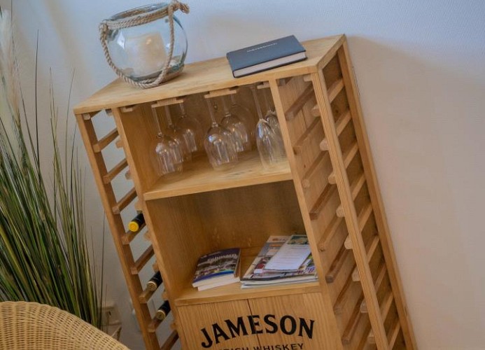 Dekoration in der der Ferienwohnung am Südstrand