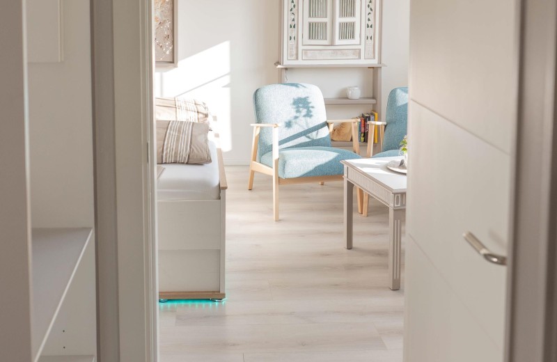 Kleiner Flur der Ferienwohnung auf Fehmarn in Burg