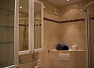 Badezimmer in der Fewo für 2 Personen am Südstrand
