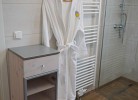Bademantel und Handtuchheizung in der Ferienwohnung für 4 Personen