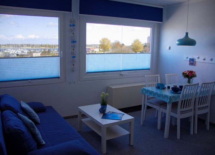 Aussicht aus der Ferienwohnung vom Wohnzimmer aus