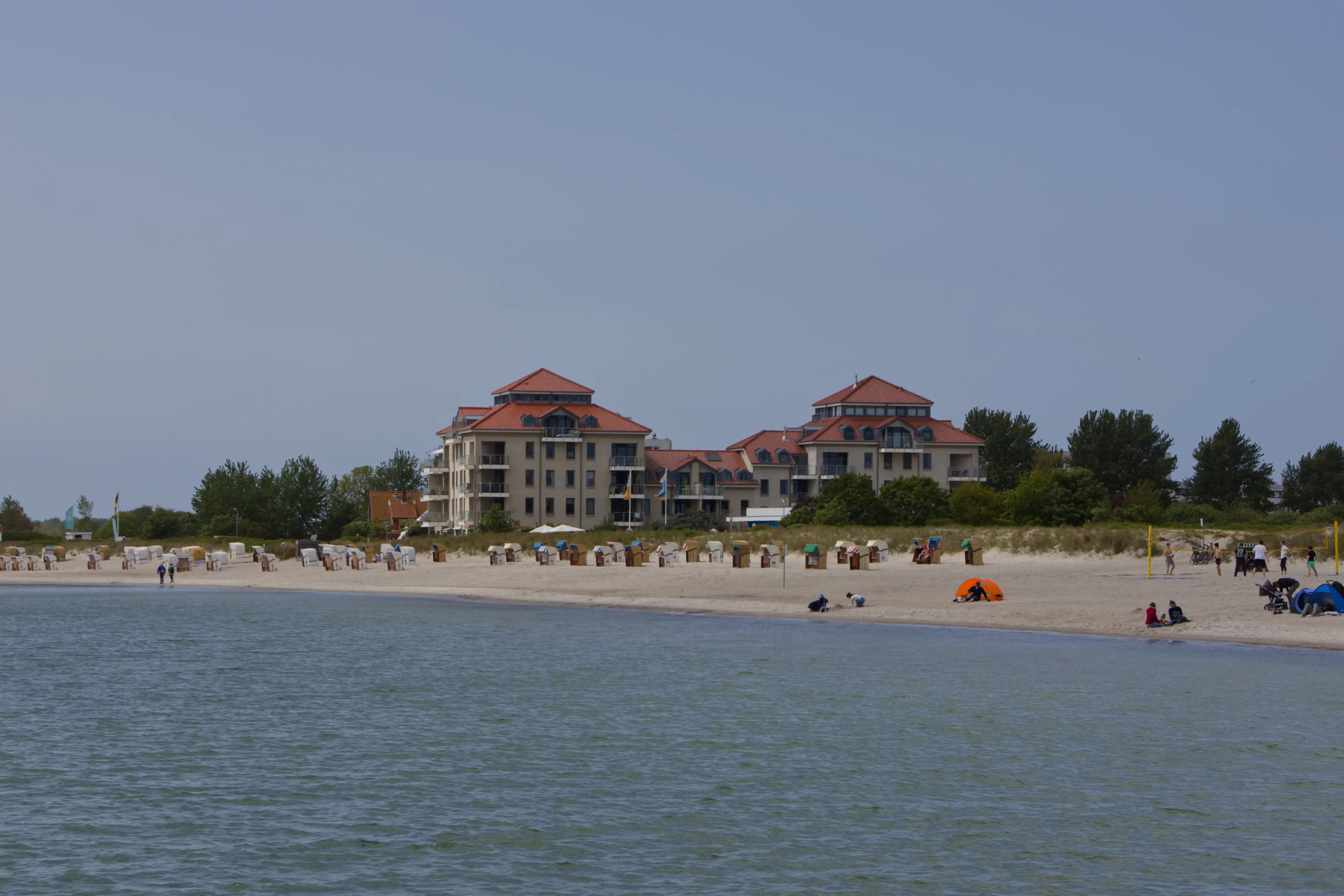 Ferienunterkünfte in der Strandburg am Südstrand auf Fehmarn