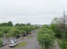 Aussicht vom Balkon der Ferienwohnung in Richtung Yachthafen in Burgtiefe