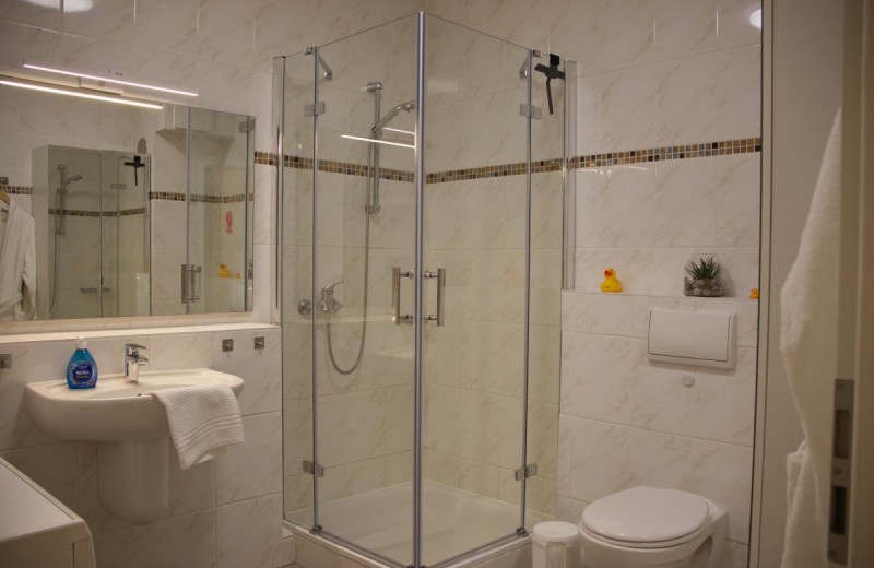 Badezimmer in der Ferienwohnung für 4 Personen in Burgstaaken auf Fehmarn