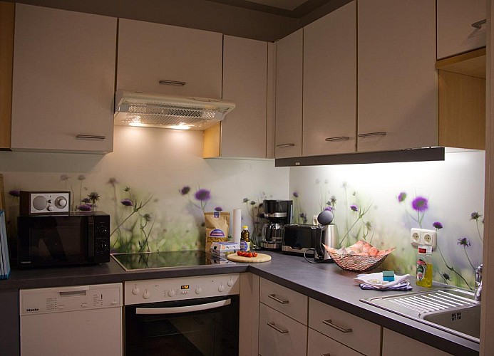 Küche in der Inselblume 79 in Burgtiefe