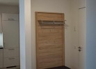 Flur mit Garderobe in der Ferienwohnung auf Fehmarn beim Niendorfer Platz