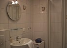 Badezimmer in der Ferienwohnung Inselblume 45 in Burgtiefe auf Fehmarn