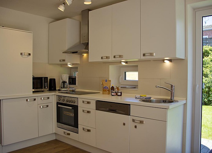 Küche in der Inselblume 27 für 6 Personen in Burg auf der Insel Fehmarn