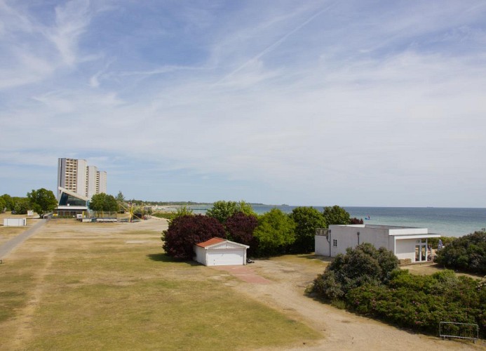 Blick aufs Meer vom Balkon der Inselblume 04