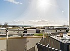 Meerblick vom Balkon der Ferienwohnung am Südstrand auf Fehmarn
