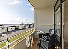 Balkon der Ferienwohnung mit Meerblick auf Fehmarn, am Südstrand