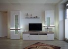 Wohnzimmer in der Ferienwohnung am Niendorfer Platz in Burg auf Fehmarn