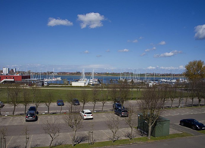 Aussicht aus der Inselblume 45 auf den Burger See