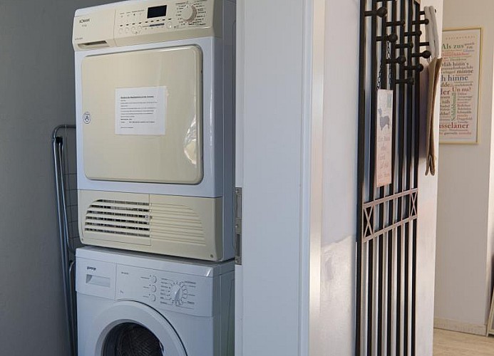 Abstellraum und Teil vom Flur in dem Ferienhaus auf Fehmarn in Landkirchen