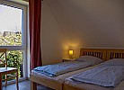 Doppelbett in der Inselblume 27 auf Fehmarn in Burg