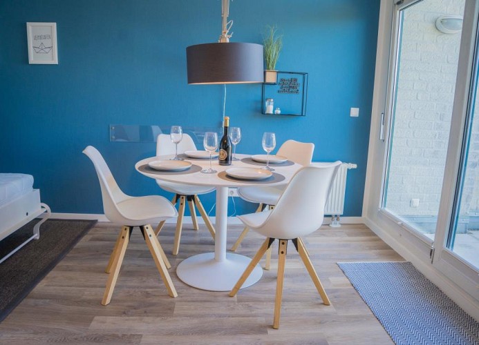 Essbereich in der Ferienwohnung für 4 Personen