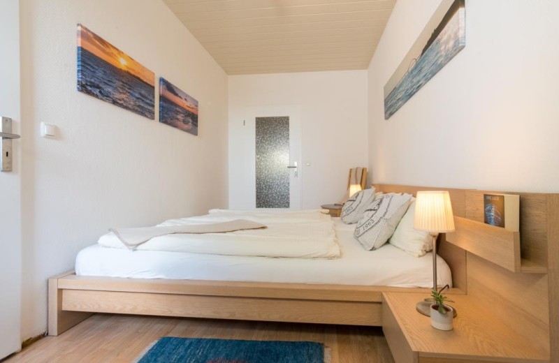 Schalfzimmer in der Ferienwohnung für 2 bis 4 Personen am Südstrand