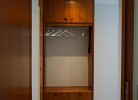 Blick vom Schlafzimmer auf den Flur und Eingangsbereich der Inselblume 82