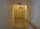 Treppe zum Spielraum im Keller der Ferienwohnungen