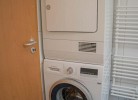 Waschmaschine und Wäschetrockner in der Ferienwohnung für 4 Personen