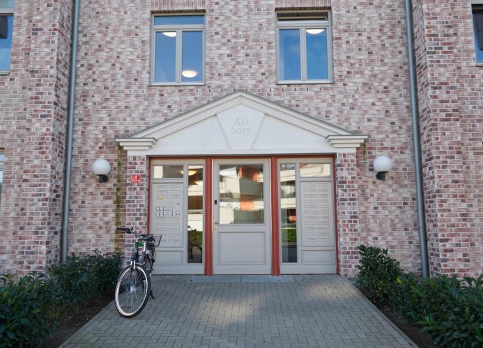 Eingang zum Ferienhaus in Burg auf Fehmarn