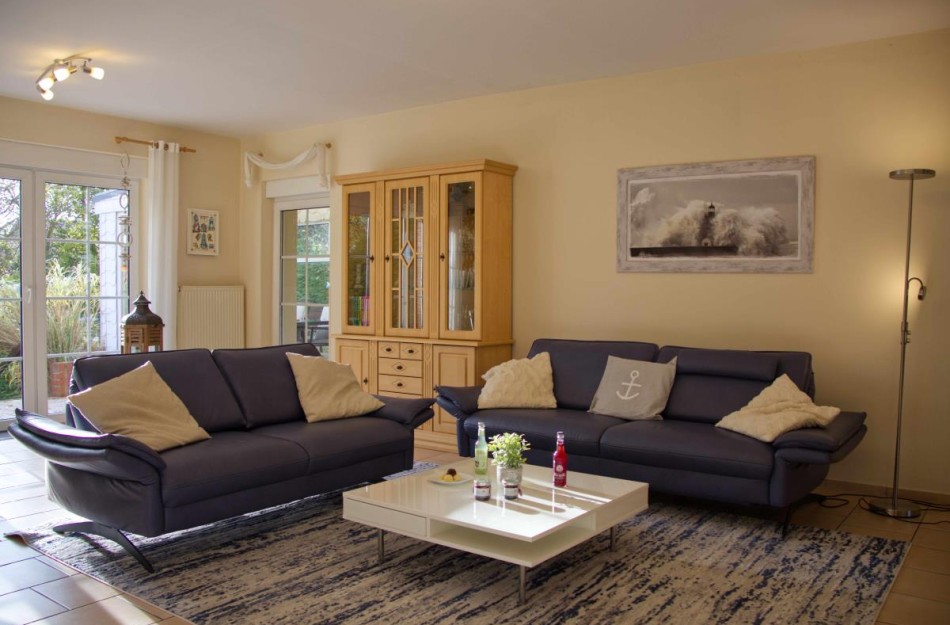 Couches der Ferienwohnung Inselblume 64 für 4 Personen auf Fehmarn
