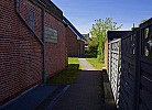 Durchgang zum Ferienhaus