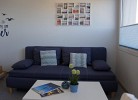 Die gemütliche Couch in der Inselblume 65